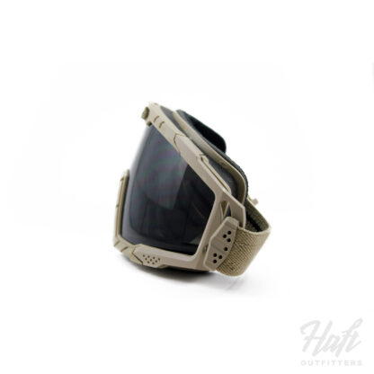 Oakley SI Ballistic Goggle 2.0 Array - Dark Bone Frame - 0N + 3N Clear + Grey Lens - SKU: OO7035-07
